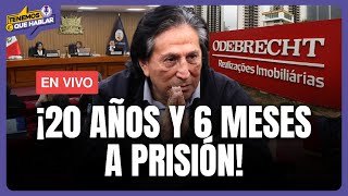 🔴 ALEJANDRO TOLEDO es sentenciado a 20 AÑOS de PRISIÓN por colusión y lavado de activos  EN VIVO [upl. by Leissam]