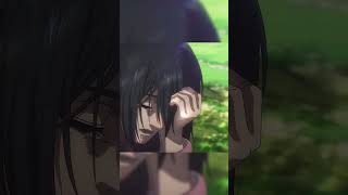 Mikasa Visiting Erens Grave😔 anime attackontitan finalseason shorts [upl. by Edd37]