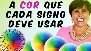 MÁRCIA FERNANDES E A RELAÇÃO ENTRE CORES E SIGNOS [upl. by Dione]