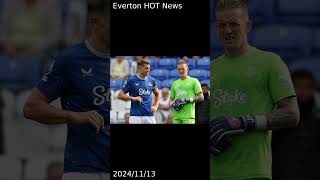 Everton man confirms hes been playing with an injury this season  its not easy [upl. by Dewar]