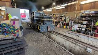 Cooperstown Charlotte Valley railroad US Army Plymouth switcher [upl. by Uolyram]