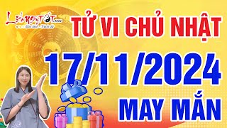 Tử Vi Hàng Ngày 17112024 Chủ Nhật Chúc Mừng Con Giáp Thần May Mắn Gọi Tên Tiền Chảy Về Ngập Lối [upl. by Moshell]