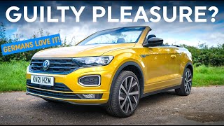 2021 VW TRoc Cabriolet review feat Rachael Hogg – does the world really need a convertible SUV [upl. by Helfant]