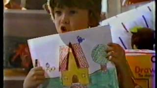 1980s Crayola Draw n Do Desk Commercial [upl. by Chappy]