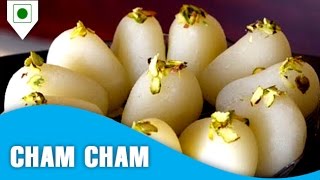 How to make Cham Cham  चम चम  Easy Cook with Food Junction [upl. by Oivat676]