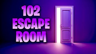 102 ESCAPE ROOM 🚪 FORTNITE [upl. by Ymirej]