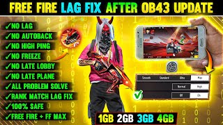 FREE FIRE LAG FIX 1GB 2GB RAM  FREE FIRE LAG PROBLEM SOLVED  HOW TO FIX LAG 2GB 3GB 4GB MOBILE 📲 [upl. by Cianca]