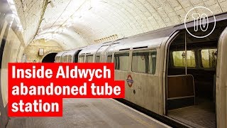 Inside abandoned Aldwych station  City Secrets  Time Out [upl. by Anaitak269]