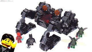 LEGO Justice League Knightcrawler Tunnel Attack review [upl. by Reffotsirhc177]