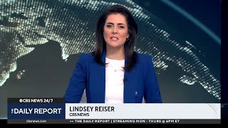 CBS News 247  The Daily Report with Lindsey Reiser  6pm open rejoin amp close  November 13 2024 [upl. by Esened421]