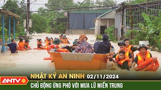 Miền Trung lại cảnh báo có mưa lớn nguy cơ ngập lụt  Nhật ký an ninh ngày 211  ANTV [upl. by Ahsek830]