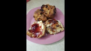 سكونس scones  a take on richard bertinet recipe [upl. by Gershon]