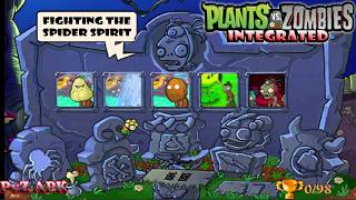 PvZ Integrated 019 l Fighting The Spider Spirit Level 11 to 15 l Link Download amp Gameplay [upl. by Renfred58]