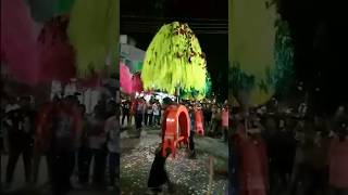 Paper kavadi dance 🎉🎊 jai Ganesh❤ shorts ganeshvisarjan ganesh ytshorts shortsfeed [upl. by Cockburn]