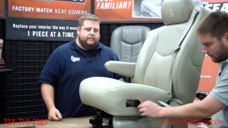 20032006 ChevyGMC Seat Cover Install 3 of 3 [upl. by Worsham]