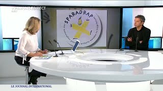 Michel Cymes invité du JT international de TV5 Monde  14 décembre 2018 [upl. by Oflodur]