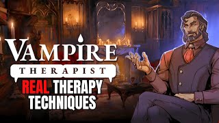 BECOME A THERAPIST Vampire Therapist Gameplay First Impressions [upl. by Cynth]