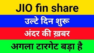 उल्टे दिन शुरू Jio finance share latest news  Jio financial share price  Jio financial share  ji [upl. by Benjy]