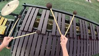 Vandegrift Band 2024  Chasing Infinity  Marimba Cam [upl. by Feucht733]