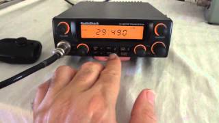 Radio Shack HTX 10 all mode transceiver 10 meter band [upl. by Edas]