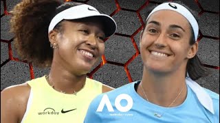 Caroline Garcia vs Naomi Osaka  Australian Open 2024 [upl. by Yt]