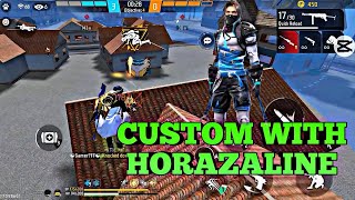 Custom Me Horazaline 🤣 Trolled l freefire trending [upl. by Wadsworth479]