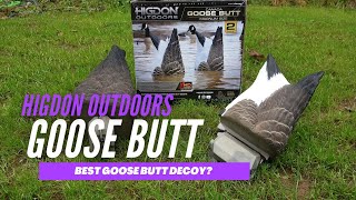 Higdon Outdoors Goose Butt Decoy Review [upl. by Arem466]