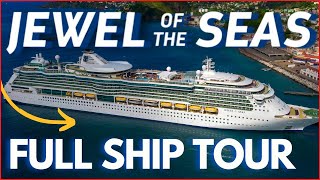 JEWEL OF THE SEAS 2023 FULL Ship Tour Royal Caribbean Review amp BEST Spots [upl. by Glass]