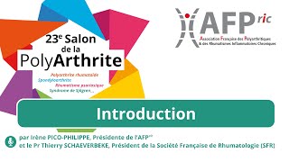 Introduction du Salon de la PolyArthrite 2023 [upl. by Lessur]