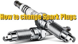 How to Change Spark Plugs NGK Iridium  AnthonyJ350 [upl. by Blumenthal783]