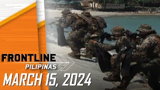 FRONTLINE PILIPINAS LIVESTREAM  March 15 2024 [upl. by Sigismundo]