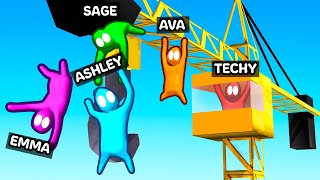 We Played The New CRANE Update In Gang Beasts [upl. by Hilbert162]