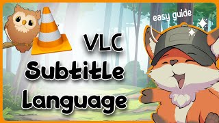 VLC Change Subtitle Language  Guide Glimpse [upl. by Etterual80]