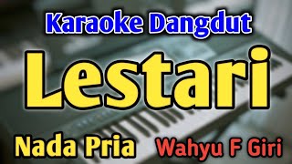 LESTARI  KARAOKE  NADA PRIA COWOK  Versi Dangdut Koplo  Sekop Sekop  Wahyu F Giri [upl. by Aicilanna]