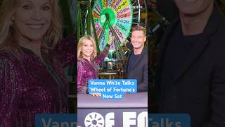 Vanna White Talks Wheel of Fortunes New Set wheeloffortune vannawhite [upl. by Lemak723]