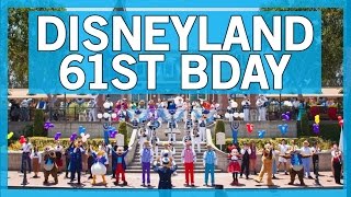 Disneyland 61st Birthday Celebration  7172016 [upl. by Maris]