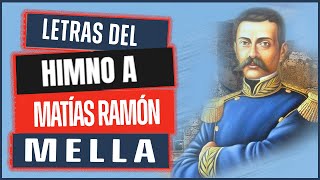 🎼 HIMNO a Matías Ramón MELLA Letras  Himnos Patrios Dominicanos LETRAS [upl. by Aiek529]