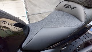 Are Bagster Seats Any Good 2021 SV 650 [upl. by Weixel327]