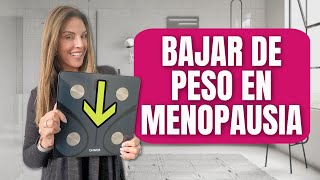 CONSEJOS PARA BAJAR DE PESO EN LA MENOPAUSIA 💗 [upl. by Alita]