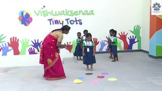 Kindergarten Activities Vishwaksenaa Tiny Tots Polivakkam Thiruvallur Tamilnadu students [upl. by Kristen477]