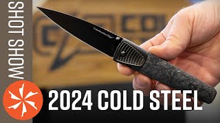 New Cold Steel Knives at SHOT Show 2024  KnifeCentercom [upl. by Nnyloj]