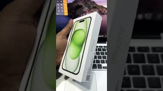 SbCommunicationin iphone15 128Gb just open Box 📦 Non Activated complete one year warranty [upl. by Mafalda]