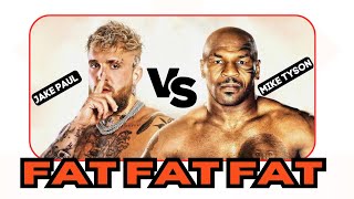 FAT FAT FAT JAKE PAUL MIKE TYSON netflix miketyson jakepaul combatsports [upl. by Ameline423]