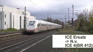 Spotting session Bonn Bad Godesberg train trainspotting deutschebahn railway [upl. by Nnaik760]