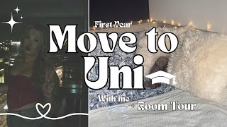 Move to uni with me  Uni Room Tour First Year [upl. by Nitnerb]