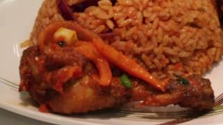 NIGERIAN JOLLOF RICE  easy recipe [upl. by Nuhsed251]