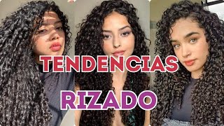 TENDENCIAS CABELLO RIZADO 2024 ✂️😱 ESTILOS PARA PELO RIZO [upl. by Nohsar]