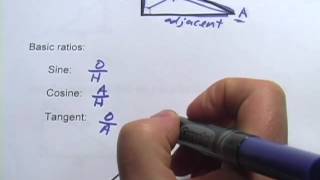 Geometry Sine and Cosine Ratios [upl. by Arek185]