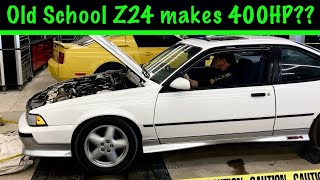 Z24 vs Hellcat Then hits the Dyno for the first time [upl. by Katya]