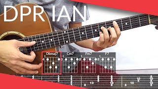 Scaredy Cat DPR IAN Guitar Tutorial  Tab Chords [upl. by Ileyan]